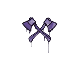 Sealed Graffiti | X-Axes (Monster Purple)