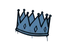 Sealed Graffiti | King Me (Monarch Blue)