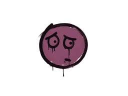 Sealed Graffiti | Worry (Princess Pink)