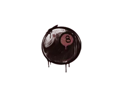 Sealed Graffiti | 8-Ball (Brick Red)