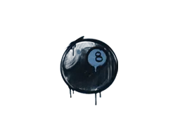 Sealed Graffiti | 8-Ball (Monarch Blue)