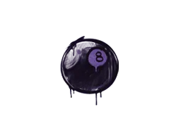 Sealed Graffiti | 8-Ball (Monster Purple)