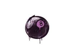 Sealed Graffiti | 8-Ball (Bazooka Pink)