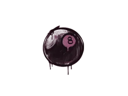 Sealed Graffiti | 8-Ball (Princess Pink)