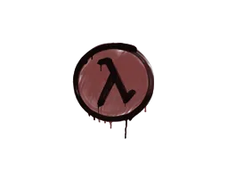 Sealed Graffiti | Lambda (Brick Red)