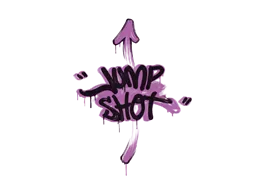 Sealed Graffiti | Jump Shot (Bazooka Pink)
