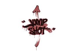 Sealed Graffiti | Jump Shot (Blood Red)