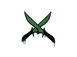 Sealed Graffiti | X-Knives (Jungle Green)