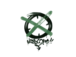 Sealed Graffiti | Noscope (Jungle Green)