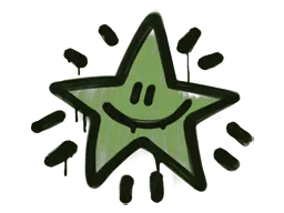 Sealed Graffiti | Shining Star