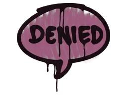 Sealed Graffiti | Denied (Princess Pink)