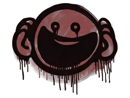 Sealed Graffiti | OMG (Brick Red)