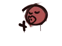 Sealed Graffiti | Smooch (Blood Red)