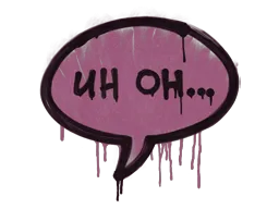 Sealed Graffiti | Uh Oh (Princess Pink)