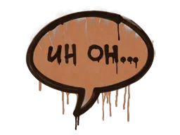 Sealed Graffiti | Uh Oh (Tiger Orange)