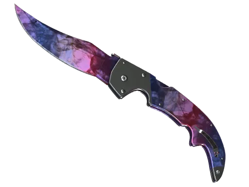 ★ StatTrak™ Falchion Knife | Doppler (Minimal Wear)