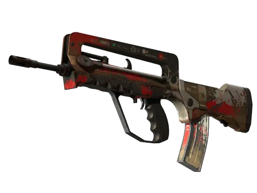 StatTrak™ FAMAS | Roll Cage (Battle-Scarred)