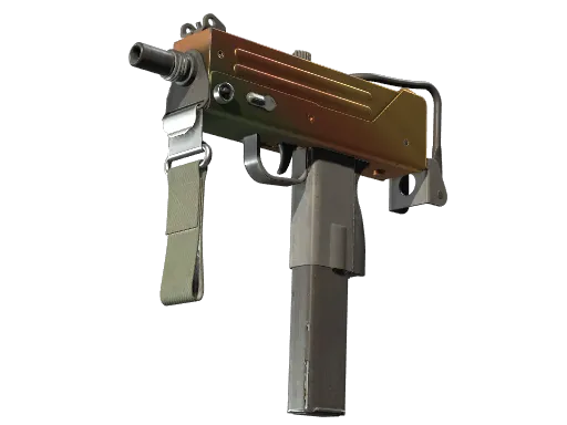 Souvenir MAC-10 | Amber Fade (Well-Worn)