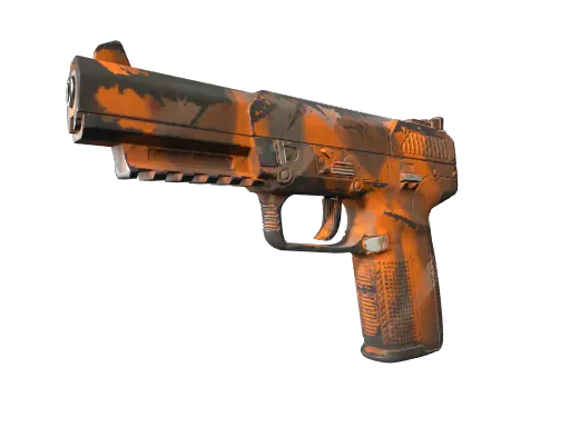 Five-SeveN | Orange Peel (Well-Worn)