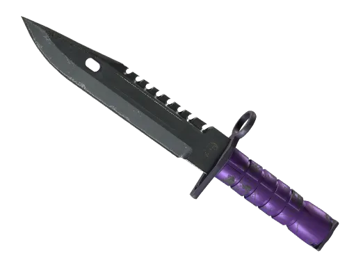 ★ StatTrak™ M9 Bayonet | Ultraviolet (Well-Worn)