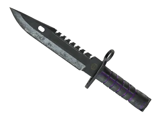 ★ StatTrak™ M9 Bayonet | Ultraviolet (Battle-Scarred)