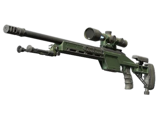 SSG 08 | Green Ceramic (Battle-Scarred)