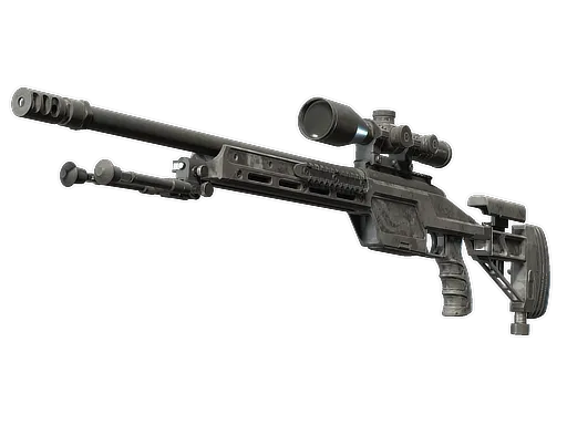 SSG 08 | Grey Smoke (Battle-Scarred)