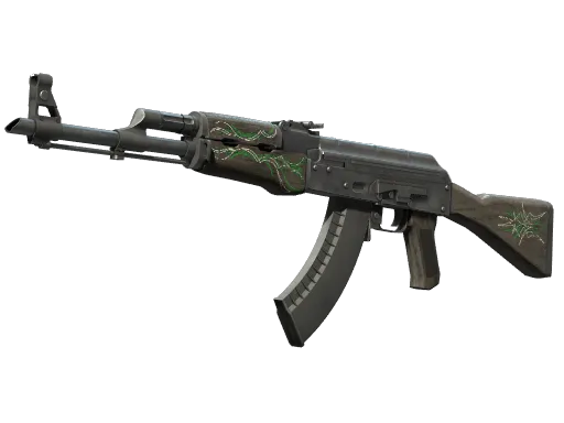 AK-47 | Emerald Pinstripe (Battle-Scarred)