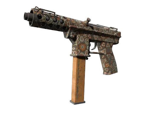 Tec-9 | Orange Murano (Battle-Scarred)