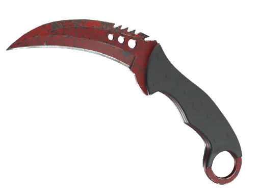 ★ Talon Knife | Crimson Web (Well-Worn)