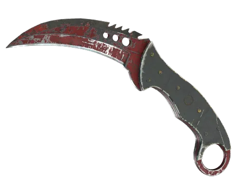 ★ Talon Knife | Crimson Web (Battle-Scarred)