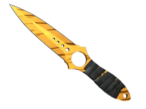 ★ StatTrak™ Skeleton Knife | Tiger Tooth (Minimal Wear)