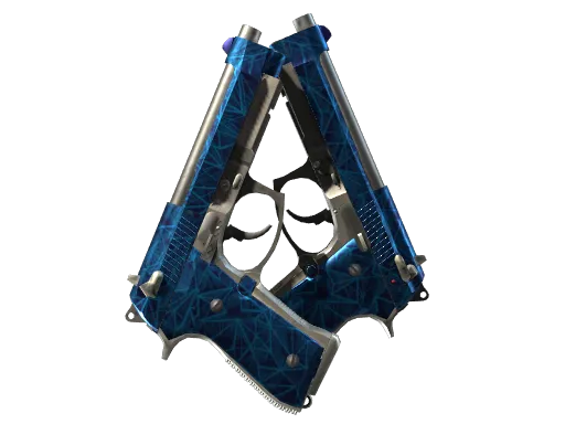 Dual Berettas | Cobalt Quartz (Factory New)