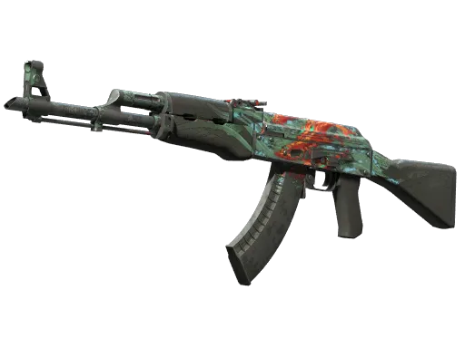 StatTrak™ AK-47 | Aquamarine Revenge (Battle-Scarred)