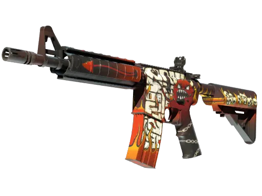 M4A4 | Hellfire (Minimal Wear)