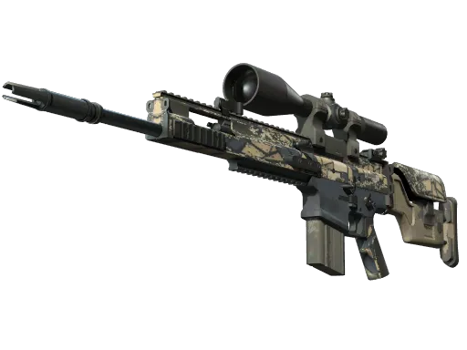 SCAR-20 | Stone Mosaico (Well-Worn)