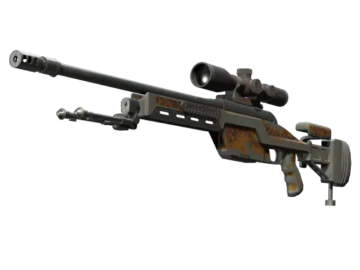 SSG 08 | Orange Filigree (Battle-Scarred)