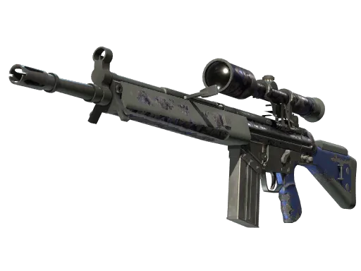 G3SG1 | Violet Murano (Battle-Scarred)