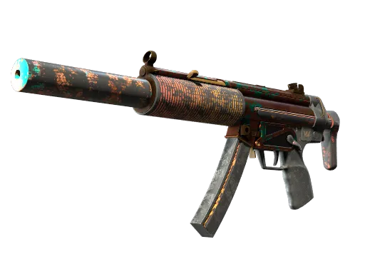 MP5-SD | Oxide Oasis (Battle-Scarred)