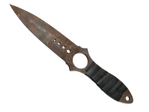 ★ StatTrak™ Skeleton Knife | Rust Coat (Battle-Scarred)