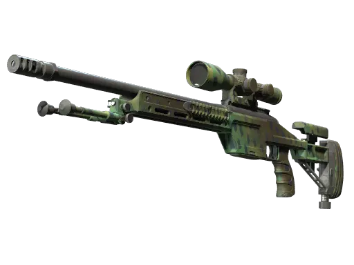 Souvenir SSG 08 | Jungle Dashed (Minimal Wear)