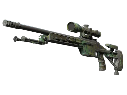 Souvenir SSG 08 | Jungle Dashed (Field-Tested)