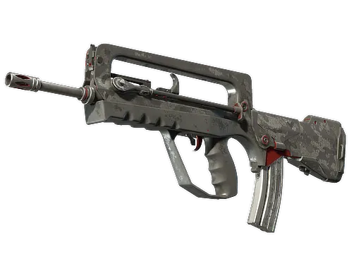 FAMAS | Grey Ghost (Battle-Scarred)