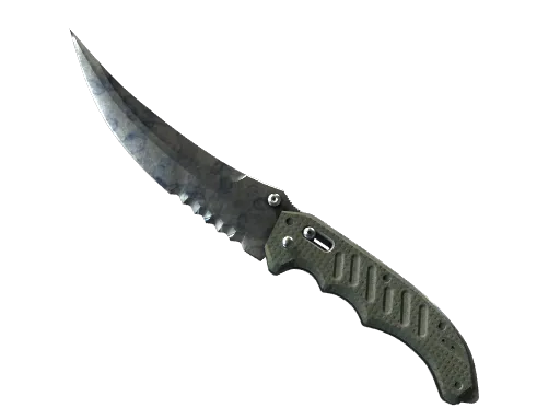 ★ StatTrak™ Flip Knife | Stained (Well-Worn)