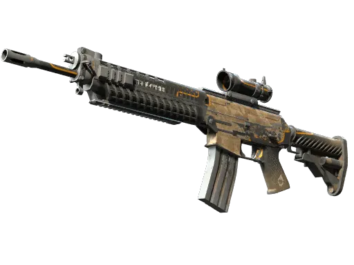 StatTrak™ SG 553 | Triarch (Battle-Scarred)