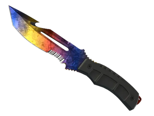 ★ StatTrak™ Survival Knife | Marble Fade (Minimal Wear)