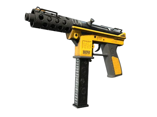 StatTrak™ Tec-9 | Fuel Injector (Well-Worn)