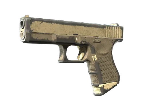 Glock-18 | Sand Dune (Battle-Scarred)