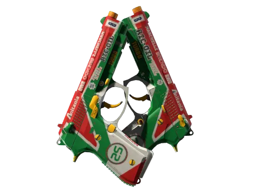 Souvenir Dual Berettas | Twin Turbo (Well-Worn)