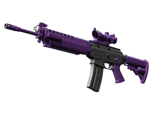 StatTrak™ SG 553 | Ultraviolet (Factory New)